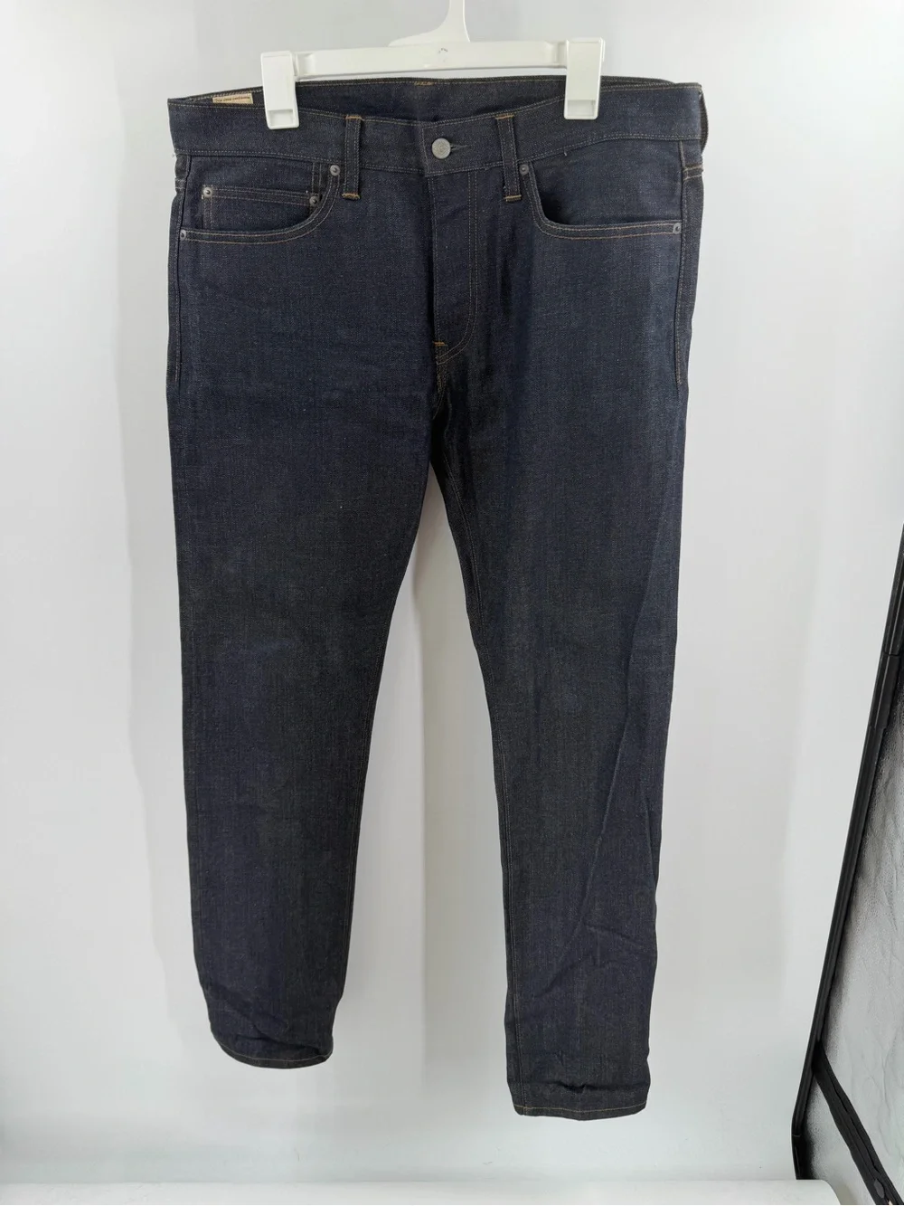 J.Crew Mens 36x34 DARK 484 Slim Fit Japanese Selvage KAIHARA DENIM Jeans